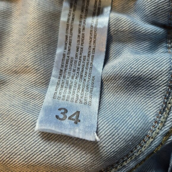 Lewis Hamilton x Tommy Hilfiger x Mercedes F1 Straight Leg Jeans Size 34 - Picture 14 of 14